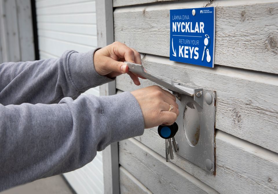 Återlämning av nyckel