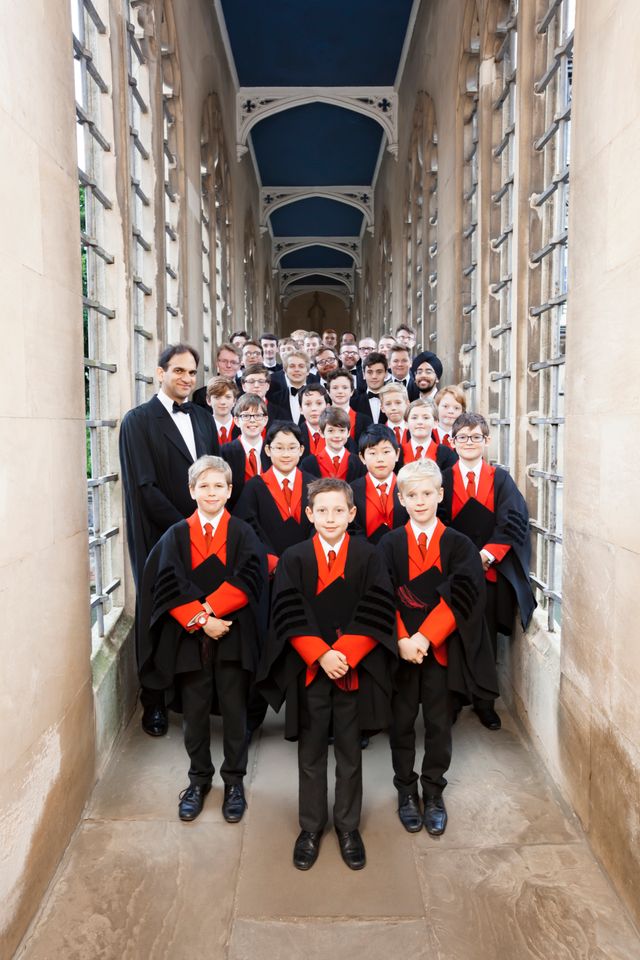 The Choir of St John’s College, Cambridge, under ledning av dirigenten Andrew Nethsingha