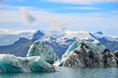 Vatnajökull på Island är en av alla inspelningsplatser för Game of thrones