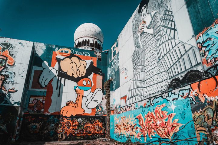 Berlin: Street-Art; Teufelsberg/Stadt Donaueschingen/Michal Maj