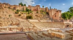 Romersk amfiteater och Alcazaba, Málaga /Shutterstock