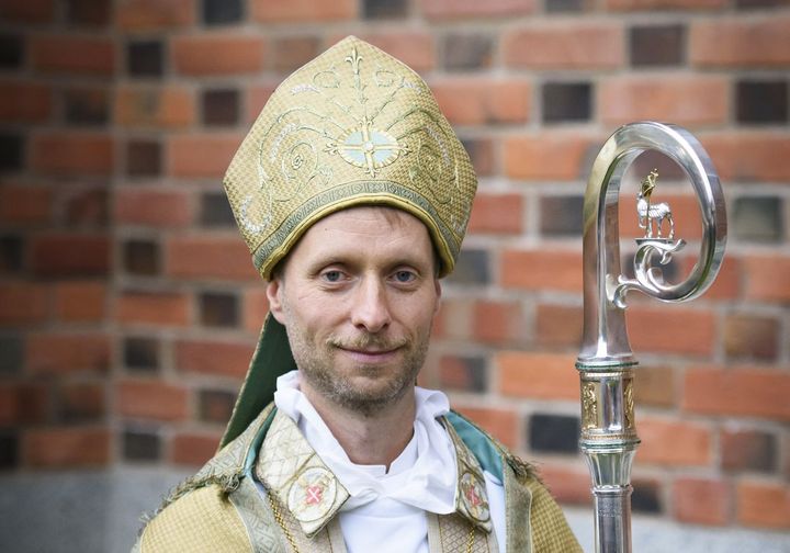 Visitation. I fyra dagar är biskop Mikael Mogren på plats i Gagnef. Foto: Åke Paulsson.