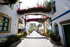 Gran Canaria i topp för vintersemester. Foto från Puerto de Mogan, fotograf Mats Högberg