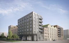Sveaviken Bostad planerar för 200 bostadsrätter/ägarlägenheter samt bokaler och lokaler för kommersiell verksamhet. Byggstart planeras till 2022. (Ansvarig arkitekt: Viktor Nilsson, MOKO)