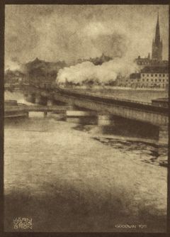 Järnvägsbron, 1915