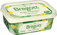 Nu utökas Bregott-sortimentet med ett 100 procent växtbaserat alternativ - Bregott från växtriket. Bild: Arla