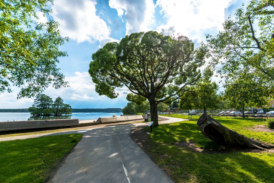 Strandpromenaden i Sigtuna stad