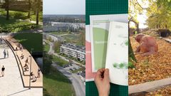 Borås stad, Nyköpings kommun, Region Skåne och Örebro kommun. De är de fyra som tävlar om priset för årets bästa planarbete.