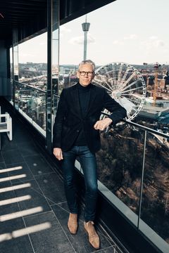 Thomas Andersson is Vice President Volvo Car Group and Head of Business Development and Community Engagement in the Gothenburg region. Photo: Samuel Unéus.