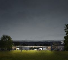 De lyckliga vinnarna blir bland de första som får träda in i det nybyggda Bauhaus Museum Dessau som invigs den 8 september. Foto: © Bauhaus Museum Dessau/Ginzales Hinz Zabala.
