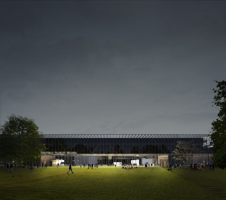 De lyckliga vinnarna blir bland de första som får träda in i det nybyggda Bauhaus Museum Dessau som invigs den 8 september. Foto: © Bauhaus Museum Dessau/Ginzales Hinz Zabala.