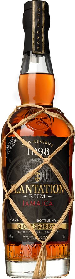 Plantation Jamaica 1998 Ursprung: Jamaica | Producent: Plantation Rum | Alk vol: 47% | Avslutas på marsalafat | Art.nr: 40456 | Pris: 899 kr | Lansering: 16 oktober | Antal: 130 flaskor