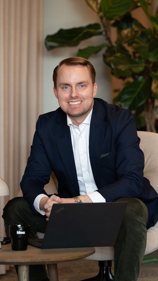 Patrik Lindberg, Försäljningschef.