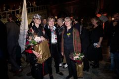 Bea Szenfeld, Christina von Arbin och Eva Ölwing