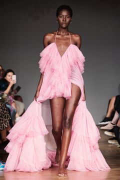 Selam Fessahaye klänning catwalk Foto Mathias Nordgren