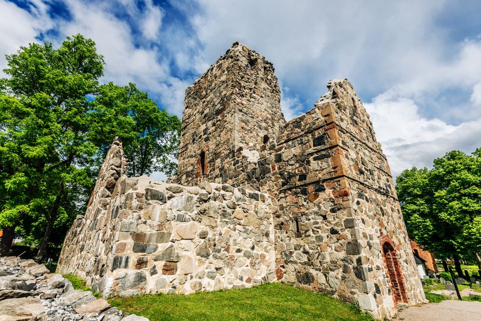 S:t Olof Ruin i Sigtuna stad.