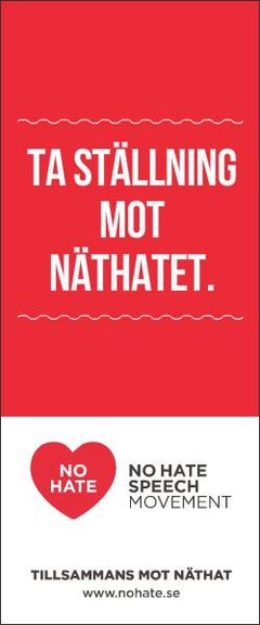 logotyp för No Hate Speech Movement