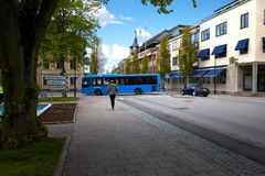 I samband med att Västtrafik byter tidtabeller görs förändringar av kollektivtrafiken i Skara. Foto: Thomas Harrysson