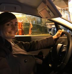 Marilyne Didier - taxichaufför Frankrike