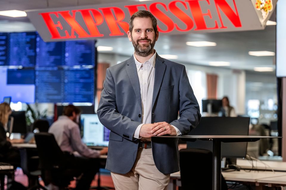 Jakob Wagner, digital chef och redaktionell utvecklingschef, foto: Anna-Karin Nilsson