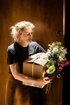Linda Kulle i "Kära Jelena". Foto: Sören Vilks