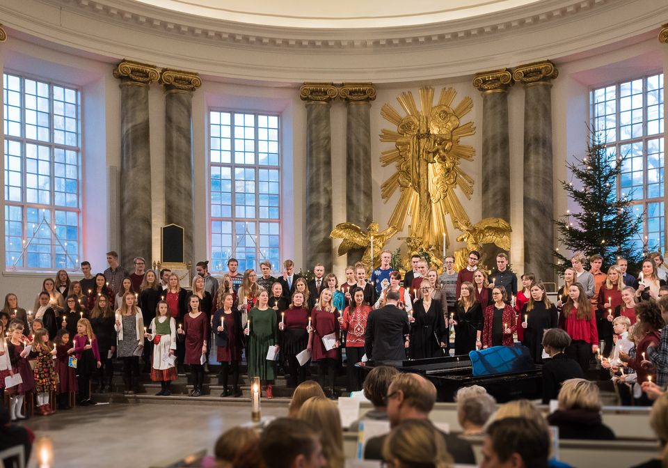 Digital julkonsert från domkyrka stift