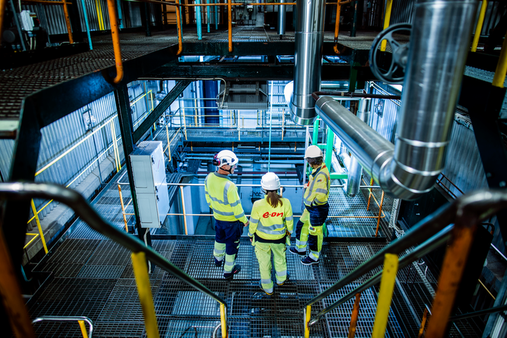 Avtalet innebär att E.ON tillhandahåller kraftvärmeanläggningen Heleneholmsverket som reservanläggning för att säkra en tillförlitlig elförsörjning i södra Sverige under vintern. Foto: Apelöga