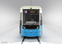 En modern spårvagn som smälter in i Göteborgs stadsbild – det är ledorden för form och design av Göteborgs nya spårvagn M33. Foto: Göteborgs Spårvägar