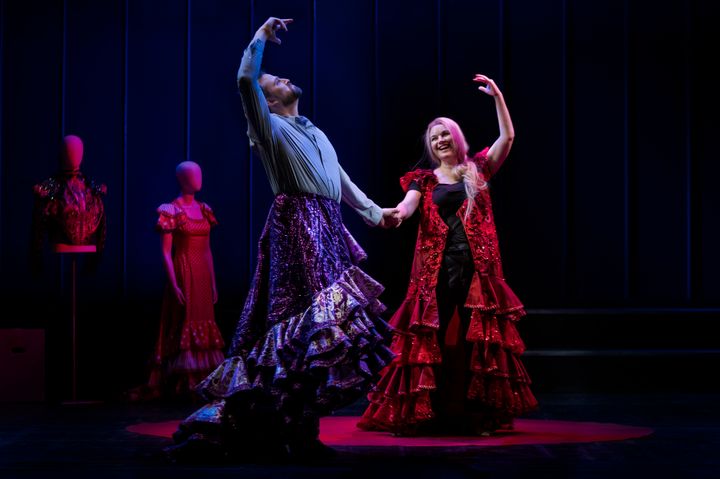 Daniel Johansson och Katarina Leoson i Kungliga Operans uppsättning av Carmen.
