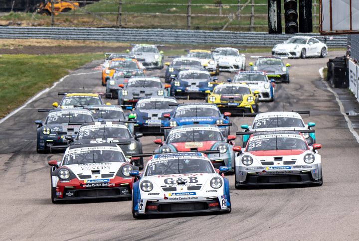 Porsche Carrera Cup Scandinavia är tillbaka i Anderstorp 5-6 augusti. Foto: Armin Hadzic