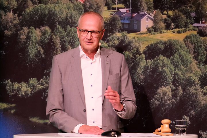 Palle Borgström, riksförbundsordförande LRF i ytterligare två år.