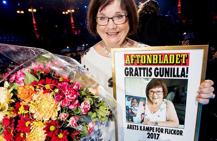 Gunilla Ek, Årets kämpe för flickor