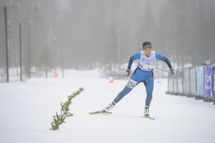 FRI BILD. Magdalena Olsson tog silver vid VM-sprinten i Estland. Foto: Donatas Lazauskas
