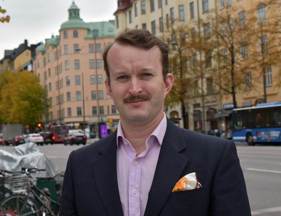 Jacob Sidenvall, pressekreterare Riksförbundet M Sverige Foto A. Landin