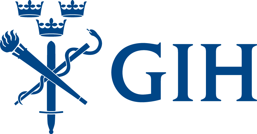 Logotyp Gymnastik- och idrottshögskolan - GIH