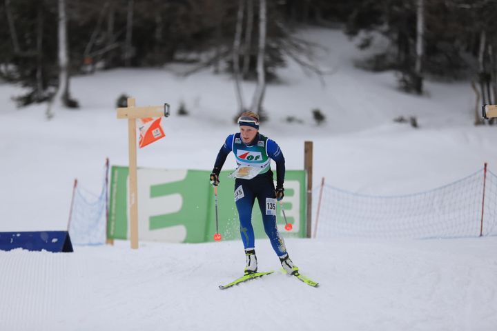 Linda Lindkvist vann världscuppremiären i skidorientering i suverän stil. Bild: Rainer Burmann.