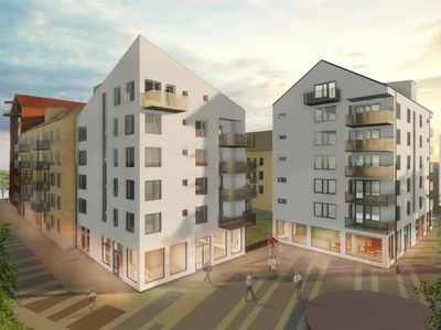 Stångåstaden kommer att bygga totalt 290 lägenheter i kvarteret Lugnet i Ebbepark.