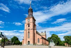 Renoveringen av Falu Kristine kyrka är ett av de projekt i Västerås stift som får kyrkoantikvarisk ersättning för delar av kostnaden. Foto: Ulf Palm