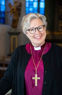 Eva Nordung Byström, biskop i Härnösands stift. Foto: Kerstin Stickler/Härnösands stift