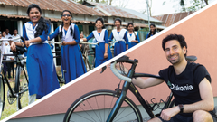 Cykelprojektet i Bangladesh drivs av Diakonia utifrån idén att något så enkelt som en cykel är en nyckel till frihet, utbildning och ett skydd mot barnäktenskap.