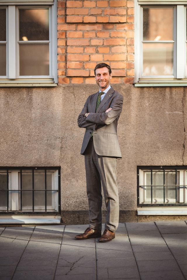 Stefan Ränk utomhus