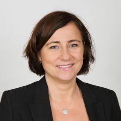 Annette Gärling, avtalsansvarig förhandlare för Almega Tjänsteföretagen.