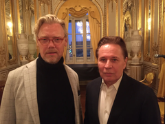 Karl-Magnus Fredriksson och Reine Brynolfsson. Foto: Torbjörn Eriksson