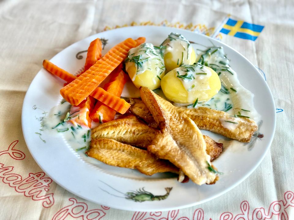 Egenfångad abborre