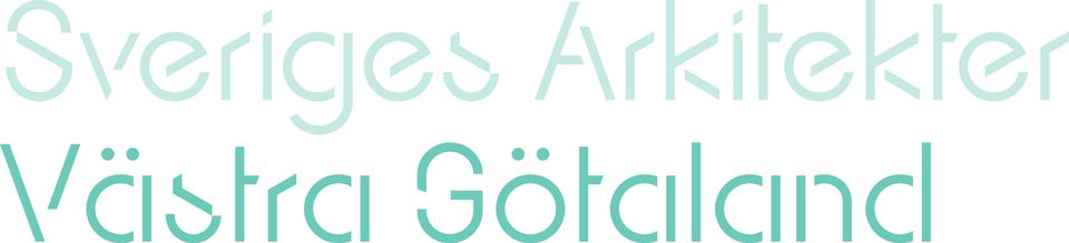 Sveriges Arkitekter Västra Götaland logotyp