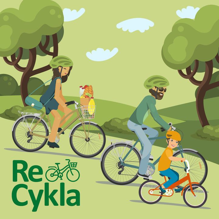 Recykla - Umeås första cykeluthyrningstjänst med återbrukade cyklar på Cykelstället.