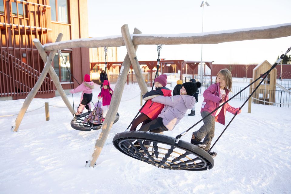 Lek på Österledens förskolegård