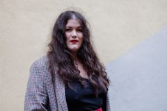 Maria Maunsbach, Malmö, författare tilldelas Natur & Kulturs särskilda stipendium 2022. Foto: Ali Jehad.
