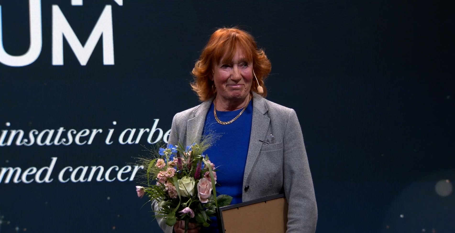 Catharina Kumlien, tidigare chefssjuksköterska, är en av tre personer som tilldelas årets Olle Björks stipendium.