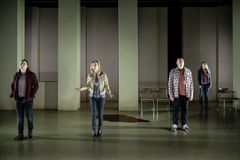 Jonatan Rodriguez, Maia Hansson Bergqvist, Peter Järn, Eva Rexed. Foto: Sören Vilks.